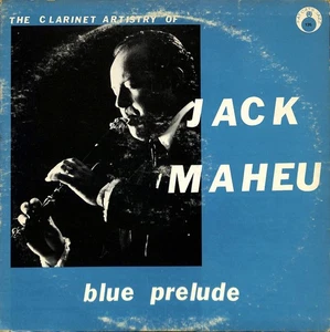 Jack Maheu - Blue Prelude LP Record 1973 Fat Cat's Jazz Jazz 33 RPM - Imagen 1 de 2