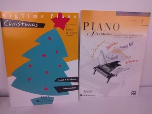 Piano Adventures And Big Time Piano Christmas Level 4 Music Books - New.   (BR2) - Picture 1 of 20