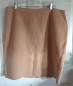 Talbots Damen - beige - Wollmischung Rock - Größe 16W - Bild 1 von 1