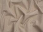 Minerva Stretch Woven Fleece Back Soft Shell Coating Fabric Cream   Per Metre