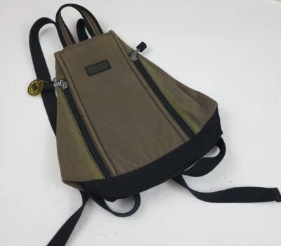 Mini mochila utilitaria rara vintage Hedgren bolsa urbana tecnología años 90 viaje EE. UU.  Foto 1 de 4