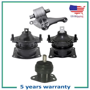 Hydraulic OEM Quality Motor Mount & Trans Mount 4PCS for 05-08 Acura RL 3.5 Auto - Picture 1 of 10