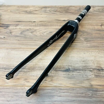 Spot Bicycles Carbon Disc Road Fork 700C 1 1/8 167mm 45 Rake Black - Image 1 of 4