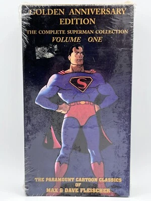 The Adventures of Superman VOL. 1 Gold Anniversary 50th Collection (VHS, 1988) - Image 1 of 4