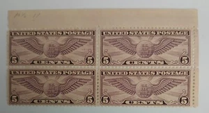 U.S - 1928 - 30 - SCOTT #C12 - BLOCK OF 4 - 5 CENTS - MNH - Picture 1 of 1