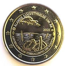 2 Euro Münze Finnland 2021 - 100 Jahre Selbstverwaltung Ålandinseln R 173