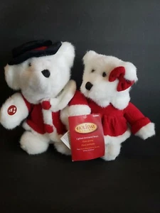 Holiday Living Lighted Animation Bears Plays White Christmas See Pic/Desc - Picture 1 of 5