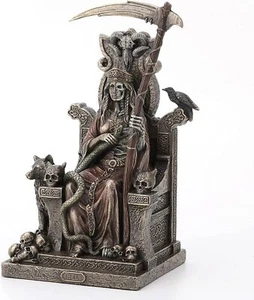 NEW Veronese Design 9" Tall Hel The Norse Goddess of Helheim Sculpture Statue - Picture 1 of 8