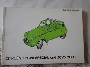 CItroen 2CV usual manual - Picture 1 of 3