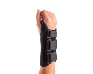DonJoy ComfortFORM Wrist Support Brace Left Large Black and Blue - Picture 1 of 8