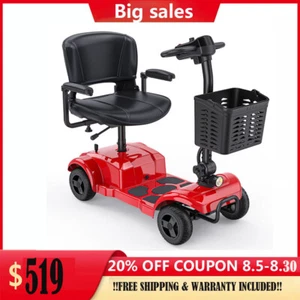 NEW 4 Wheels Mobility Scooters Long-Range Electric Power Wheelchairs for Seniors - Picture 1 of 14