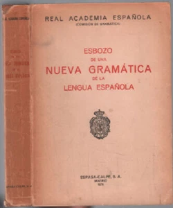 Esbozo de una nueva gramatica de la lengua espaÑola | Etat correct - Picture 1 of 1