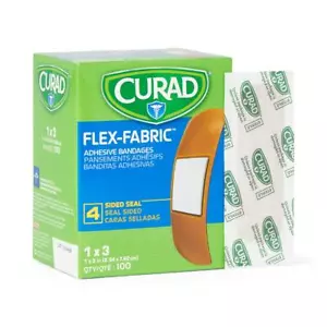 CURAD Fabric Adhesive Bandages, 1" x 3" - Picture 1 of 1