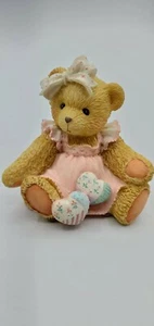 Cherished Teddies AMY Hearts Quilted With Love 910732 1992 heart pillow - Picture 1 of 12