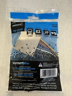 Arnés de cableado Metra 70-5520 para vehículos Ford/Mercury/Lincoln seleccionados 2003-up Foto 1 de 2