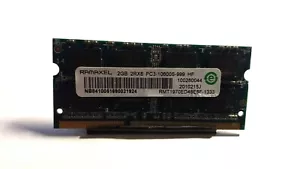 Ramaxel 2GB PC3-10600 DDR3-1333MHz non-ECC Unbuffered CL9 204-Pin SoDimm Dual RK - Picture 1 of 1