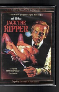 Jack The Ripper (DVD) Jess Franco Horror! Klaus Kinski, Lina Romay NEW & SEALED!