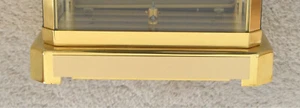 Placa de placa de latón en blanco para reloj Jaeger LeCoultre Atmos, acabado semipulido - Imagen 1 de 5