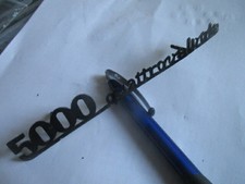 Nameplate Characters for Lamborghini Countach 5000 Quattrovalvole 4V s54