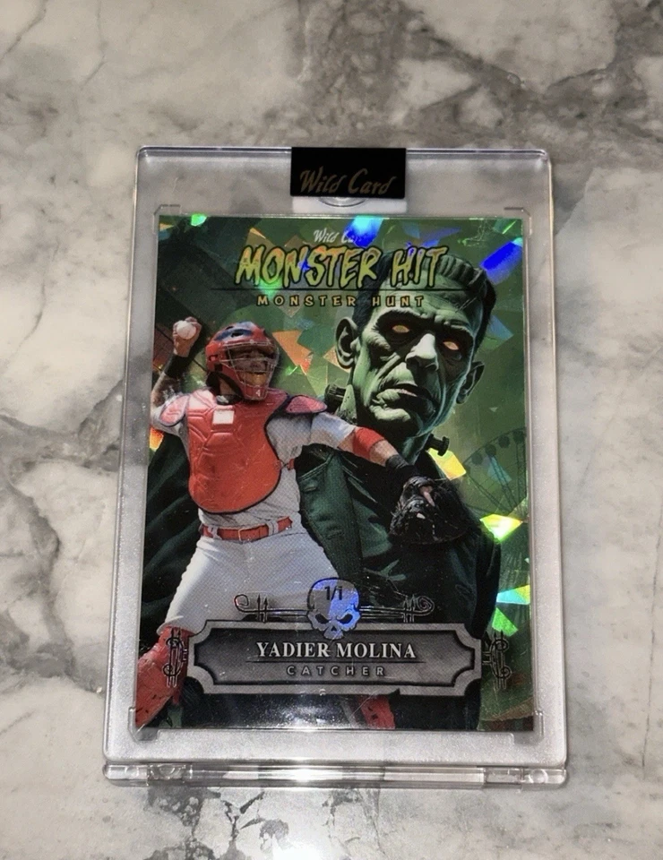 Yadier Molina Monster Hit - Image 1 of 1