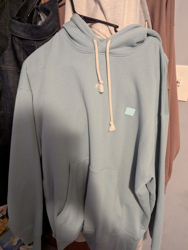 Felpa con cappuccio Acne Studios Fonbar Face oversize taglia M adatta come XL o XXL