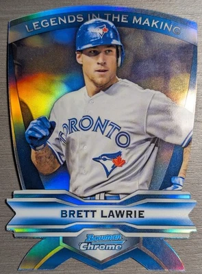 2012 年 Bowman Chrome 传奇制作 - #LIM-BL Brett Lawrie White Sox A's — 第 1/2 张图片