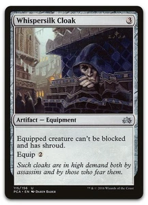 Whispersilk Cloak #115 (NM) Planechase Anthology PCA Magic MTG - Picture 1 of 2
