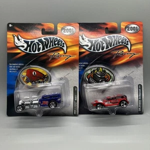 Hot Wheels Racing 2001 Way 2 Fast Mobil + The Demon Ford Motorcraft Set Of 2 - Picture 1 of 3