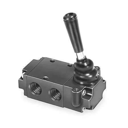 Válvula de control de aire manual Parker 524831000, 3 vías, 1/4 pulgada Npt Foto 1 de 1