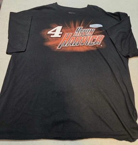 Kevin Harvick T Shirt 2XL Black #4 Stewart-Haas Racing NASCAR 2015 XXL - Picture 1 of 4