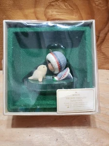 1983 Hallmark Frosty Friends Christmas ornament in original box - Picture 1 of 2