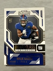 2024 Panini Contenders Malik Nabers Draft Class RC #5 Giants Rookie - Picture 1 of 2