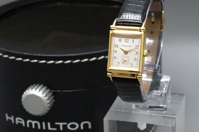 Reloj de cuarzo para mujer [casi como nuevo] HAMILTON edición registrada 6270 Tank 18 mm Foto 1 de 4