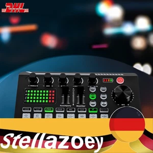 Wielofunkcyjny mikser audio Zestaw kart dźwiękowych F998 Karta dźwiękowa Live Voice Changer - Zdjęcie 1 z 11