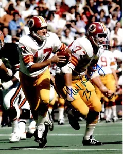 Autogrammiertes PAUL LAAVEG Washington Redskins 8x10 Foto mit Coa - Bild 1 von 1