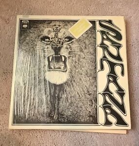 SANTANA SELF TITLE  DEBUT FIRST VINYL LP ALBUM COLUMBIA RECORDS RELEASED 1969