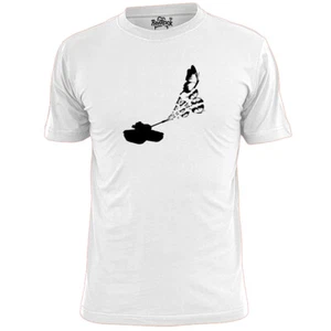 Camiseta para hombre tanque de tiro mariposas paz militar contra la guerra - Imagen 1 de 2