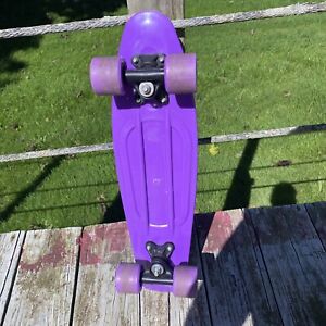 Mini Cruzer Complete Skateboard - Purple w/ Purple Wheels