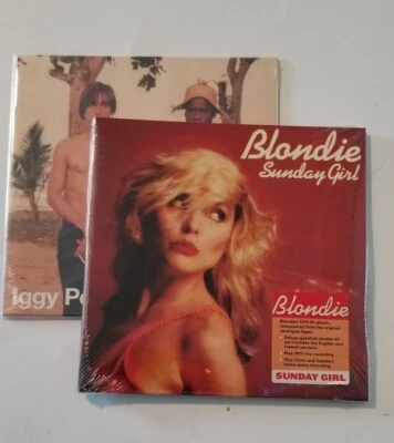 RSD 2021 Blondie Sunday Girl 45" and RSD 2019 Iggy Pop & Debbie Harry 45" EP Foto 1 de 4