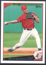 2009 Topps #244 Sean Rodriguez NM-MT Angels  ID:186008