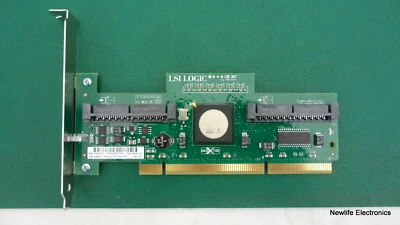 HP 403053-001 Dual Channel 64-bit 133Mhz PCI-X Host Bus Adapter Card 399490-001 Foto 1 de 4