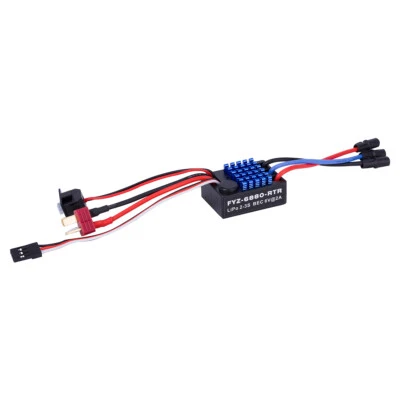 35A brushless Motor ESC Waterproof 2-3S Controller for 1/14 1/16 RC Crawler Car - Image 1 of 4