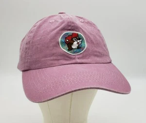 Buc-ees rosa Baseball Cap mit verstellbarem Riemen & gesticktem Biber Logo Bucees - Bild 1 von 9