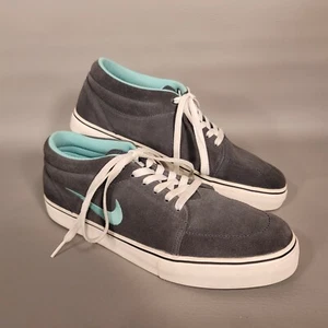 Zapatillas Nike SB Satire Mid Trainers Azul marino con logotipo acuático para hombre talla 11.5 599081 - Imagen 1 de 11