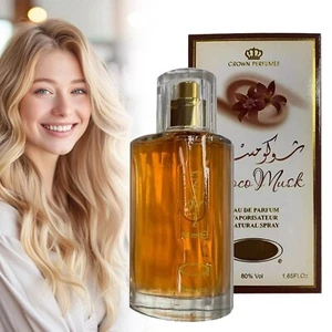Choco Musk by Al Rehab Eau de Parfum Spray 50ml - Unisex Vanilla Chocolate Scent - Picture 1 of 8