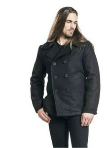brandit pea coat jacket