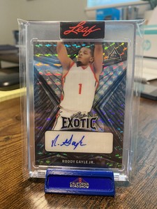 2022 Leaf Exotic Roddy Gayle Jr Auto Elephant 1/5