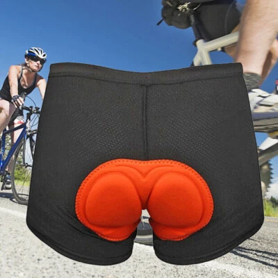 MARKENLOS 3D Gel Fahrradhose Herren Damen Sitzpolster Radhose Radlerhose Unterhose Pants N