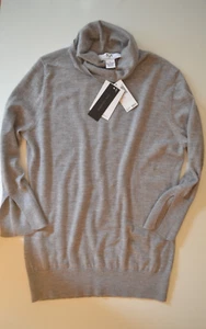 NWT $298 M Magaschoni Cashmere 3/4 Sleeve Turtleneck Sweater Size L - Picture 1 of 7