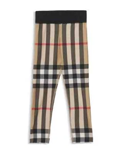 BNWT Burberry London Kids Gina Check Leggings Size 8Y MSRP $250!!! - Picture 1 of 11